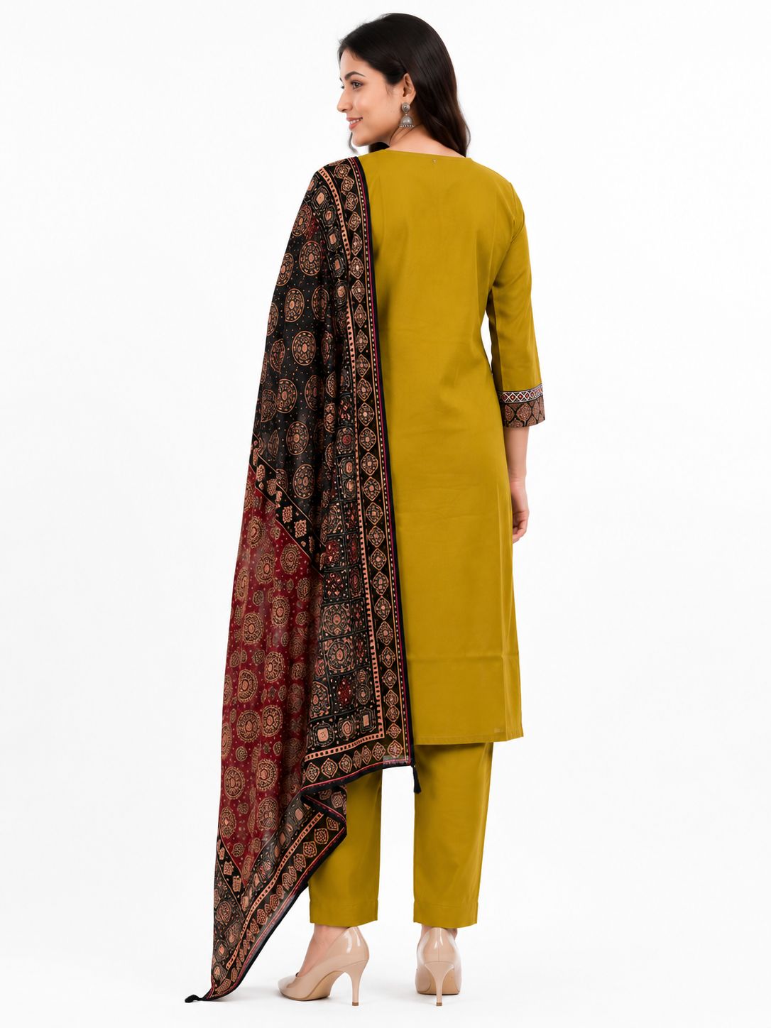 Dreska Kurti Bottom Dupatta DS-KBD-26-005